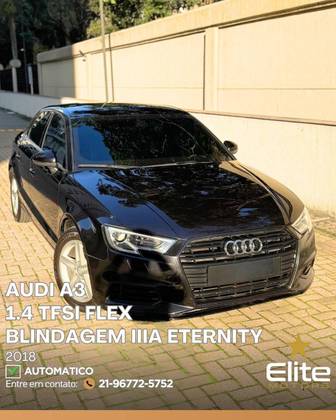 AUDI A3 1.4 TFSI SEDAN AMBIENTE 16V FLEX 4P TIPTRONIC
